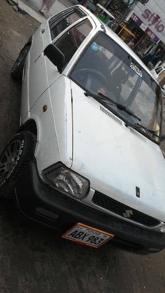 Suzuki Mehran VX 1989 antique 5