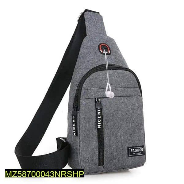 Crossbody chest backpack 1