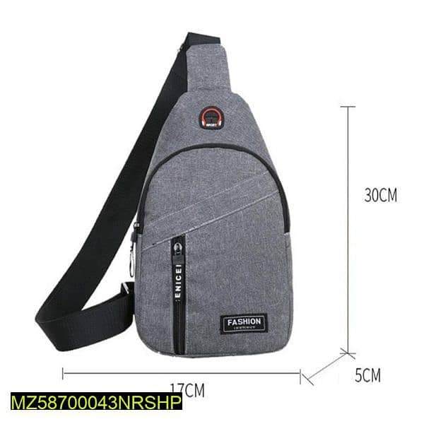 Crossbody chest backpack 2