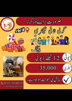 staff required in factory