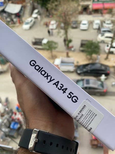 Brand New Samsung Galaxy A34 5G 8/128 (PTA Approved) 2