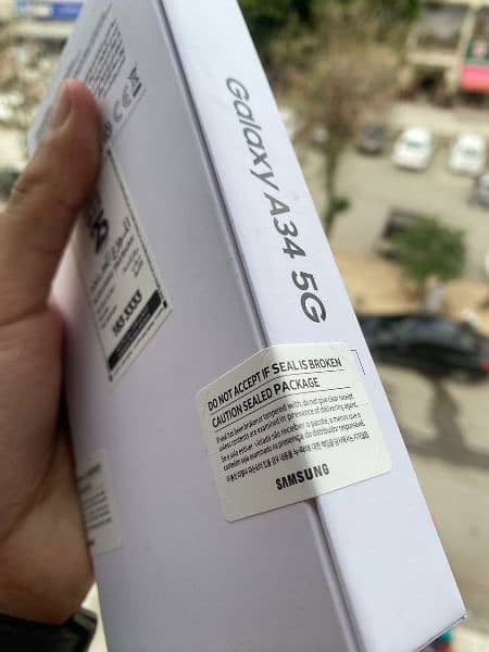 Brand New Samsung Galaxy A34 5G 8/128 (PTA Approved) 4