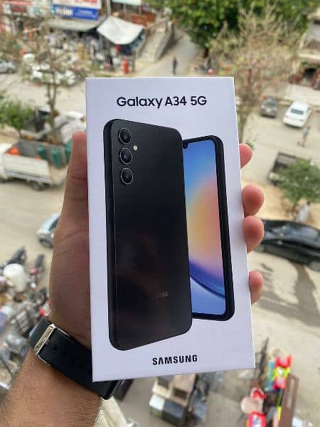 Brand New Samsung Galaxy A34 5G 8/128 (PTA Approved) 5