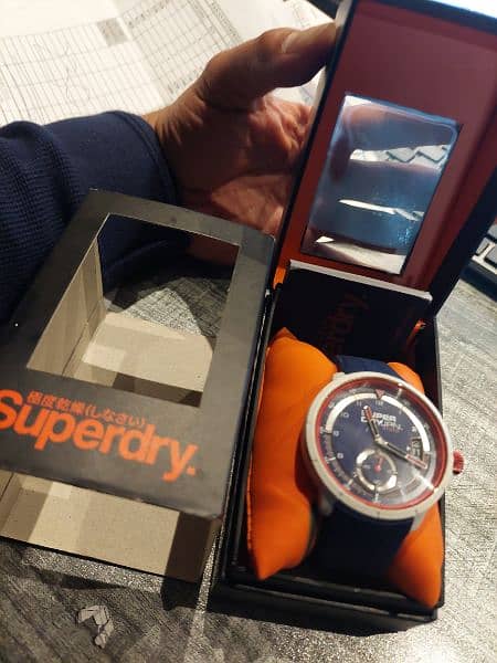 Superdry watch SYG217U(genuine with box) 1