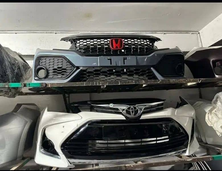 Honda , Toyota , Suzuki All Cars Bumpers Grills Available 2