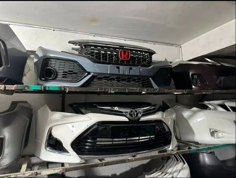 Honda , Toyota , Suzuki All Cars Bumpers Grills Available 5