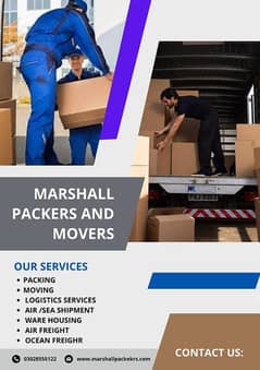 Marshall Packers and Movers/House Shifting/ transport/Cargo movers