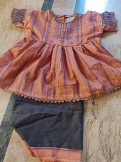 baby suit with short and frock