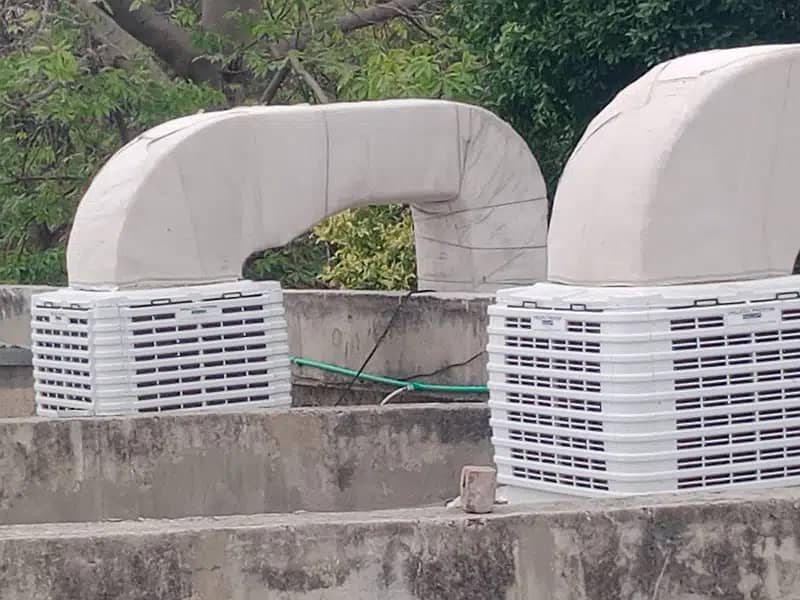 Evaporative Air Ducting System Cooler 6