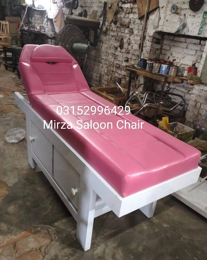 Massage bed /Saloon chair / Barber chair/Cutting chair/ Shampoo unit 0