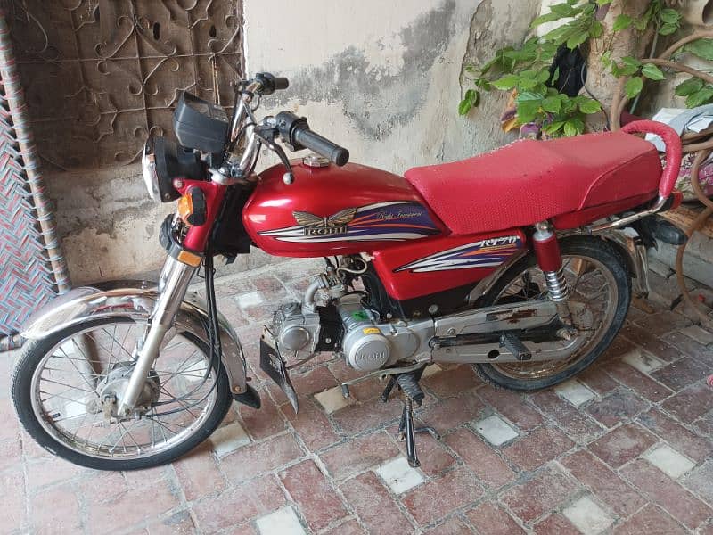 Rohi 70cc, cd 70 Rohi 2021 model bike for sale 6000Km driven only. 1
