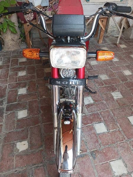 Rohi 70cc, cd 70 Rohi 2021 model bike for sale 6000Km driven only. 4