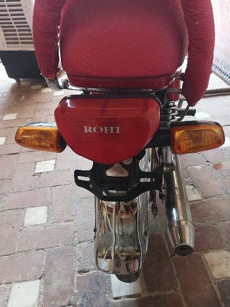 Rohi 70cc, cd 70 Rohi 2021 model bike for sale 6000Km driven only. 7