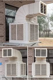 Evaporative Air Ducting System Cooler 1