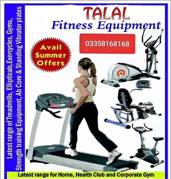 Branded Treadmill Running Exercise And Gym Machine 0