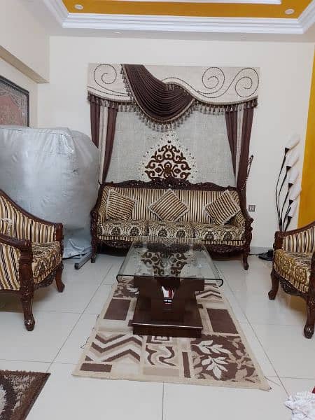 sofa set+ centre table+carpet+curtain+floor mat 0