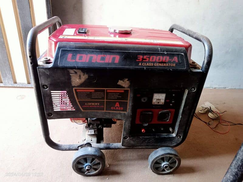 Generator Loncin 2.5KW Good condition. 8