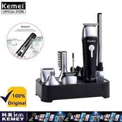 Original Kemei 1015 100% waterproof hair trimmer hair cutting machine