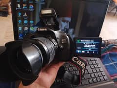 Canon 600D With 18/55 Lens With Aseseries