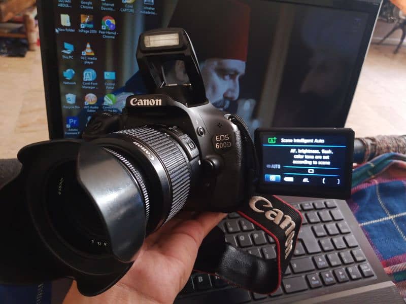 Canon 600D With 18/55 Lens With Aseseries 0