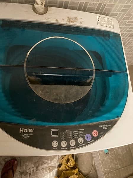 haeir top load 8 kg washing machine 1