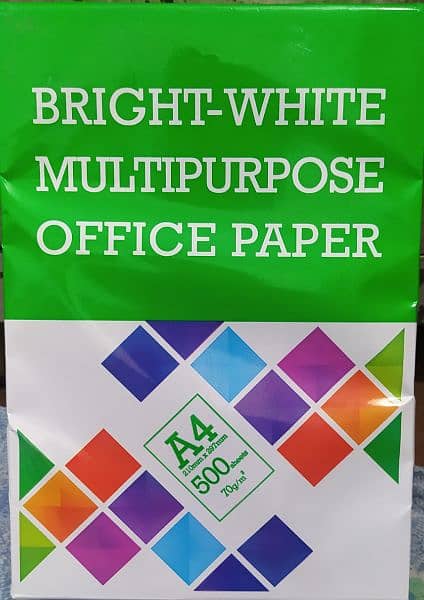 A4 Paper Rims ARIA & Bright -White Multipurpose Office Paper 1