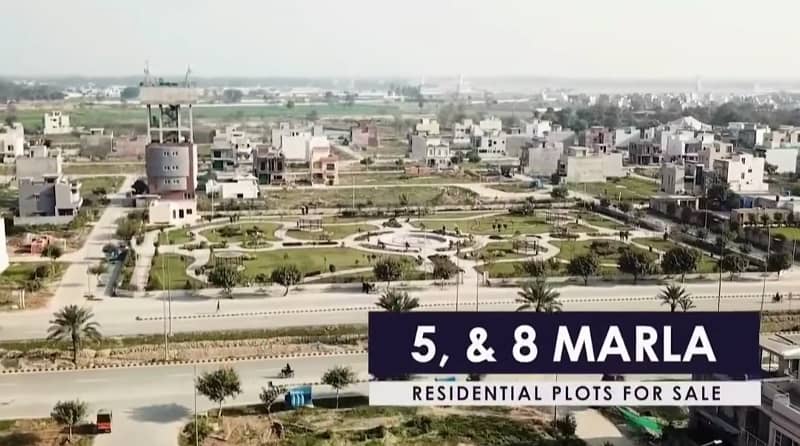5 Marla Prime Location on Main 60 Feet Road Near To Possession Plot in DHA 9 Town Block D Lahore 2