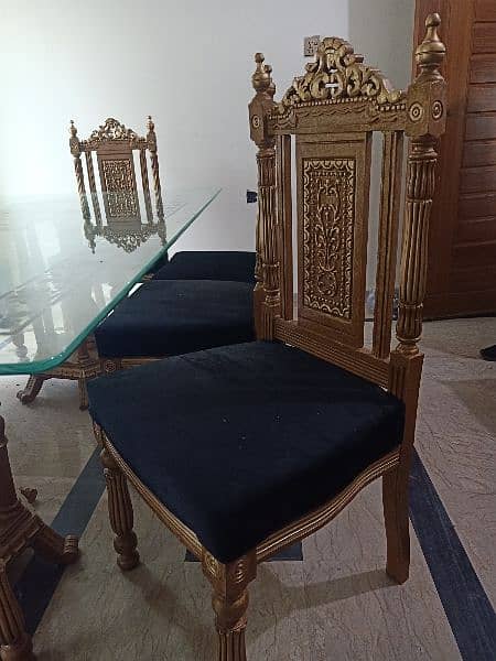 dining table with chair's 0