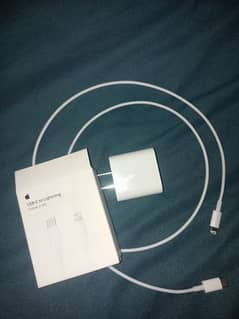 iPhones charger 1st hand copy only about 1 week used 20waat