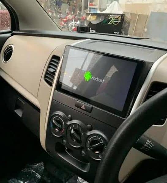 Andriod pannel wagonR with back camera and complete wiring 2