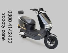 NEW ELECTRIC SCOOTIES with 1 year warranty  contact at 03004142432