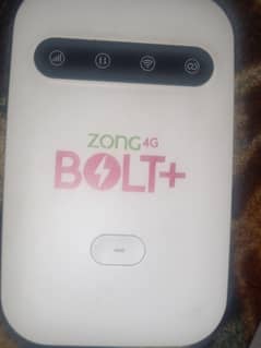 Zong 4G LTE Bolt Plus  Latest Device