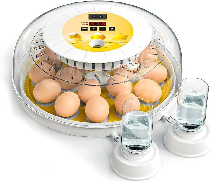 8/12/18/35 eggs incubator automatic dual power 19