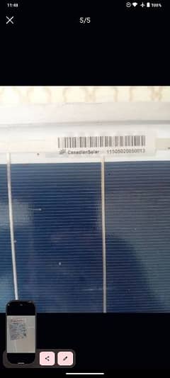 340 watt Canadian solar lot panels