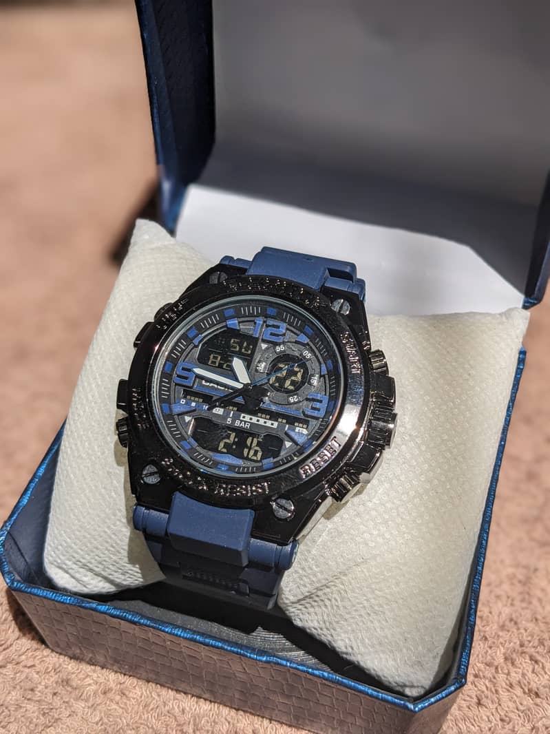 G-Shock GSTW-300 Metal Dial Dual-Time Sports Watch ( Free Delivery) 2