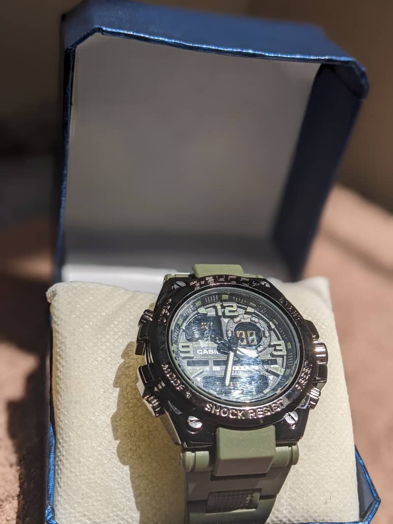 G-Shock GSTW-300 Metal Dial Dual-Time Sports Watch ( Free Delivery) 11