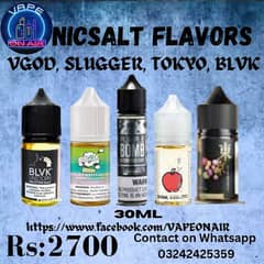 ALL FLAVORS 30ML AND 60ML *VAPE* 0