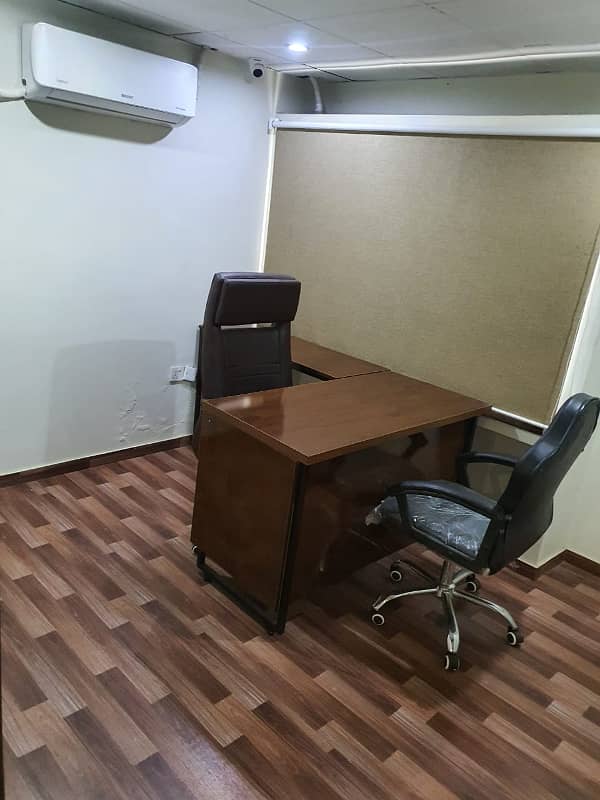 VIP LAVISH FURNISHED OFFICE FOR RENT 55 PERSON SETTING PHASE 2 EXT 24&7 TIME 0