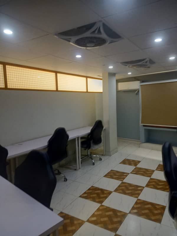 VIP LAVISH FURNISHED OFFICE FOR RENT 55 PERSON SETTING PHASE 2 EXT 24&7 TIME 8