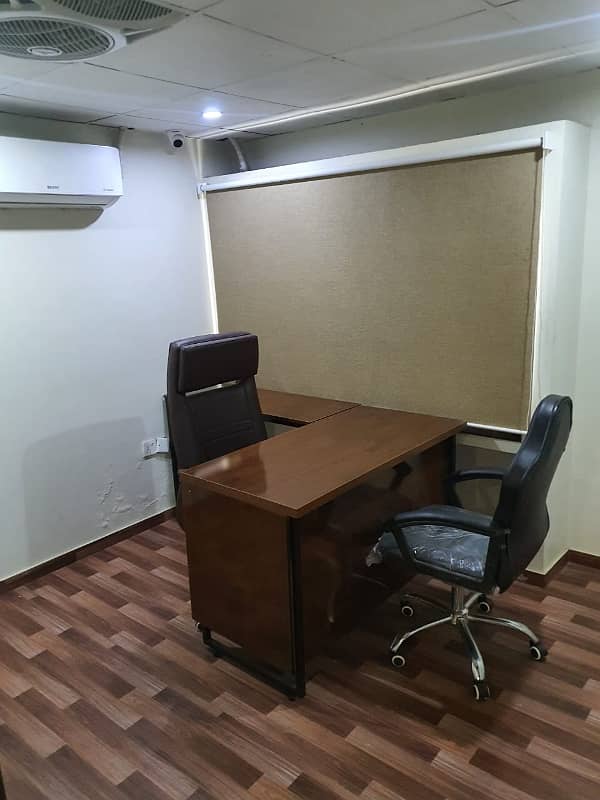 VIP LAVISH FURNISHED OFFICE FOR RENT 55 PERSON SETTING PHASE 2 EXT 24&7 TIME 12