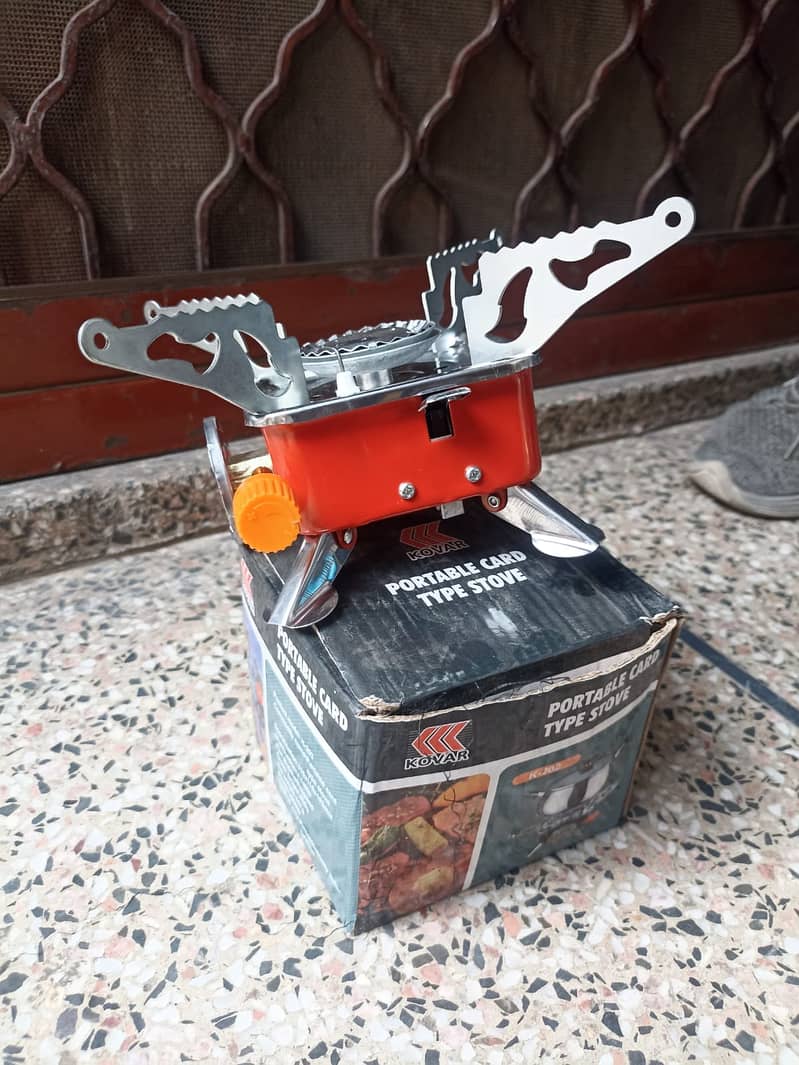 Portable Card Type Stove|Butane gas Stove|Travelling Stove 2