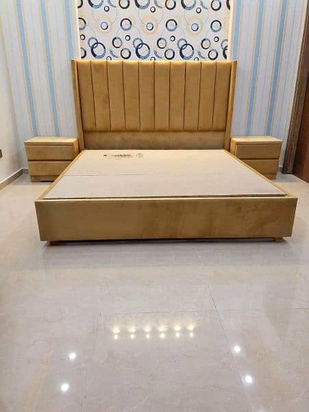 Double bed / Bed set / Furniture / King size bed / Wooden bed 14