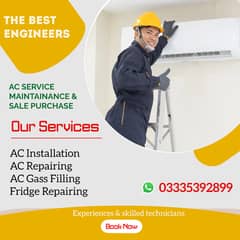 Ac Installation maintenance - AC fitting - AC service - Ac repair