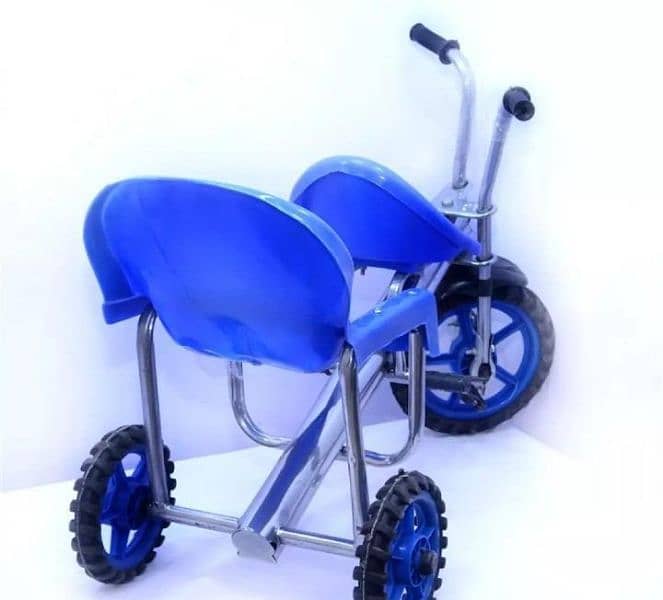 Kids Double Seat Tricycle 2