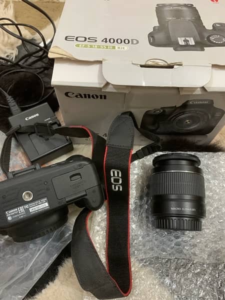 Canon Dslr EOS 4000D like new 4