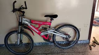6 gear disk break full size bicycle 10 9 condition