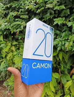 Tecno Camon 20 FULL BOX, Warranty, 8GB 256GB, FULL HD+ Amoled