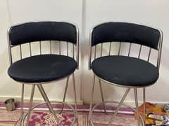2 Iron stools