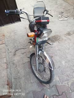 A bike in good condition