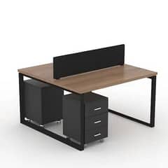 Workstation For 2 Person ( size: 4 by 4 )